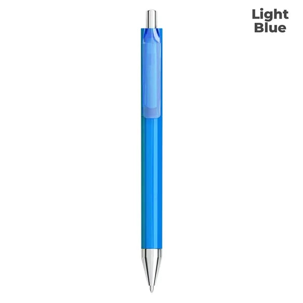 Wide-Clip Retractable Click Gel Pen
