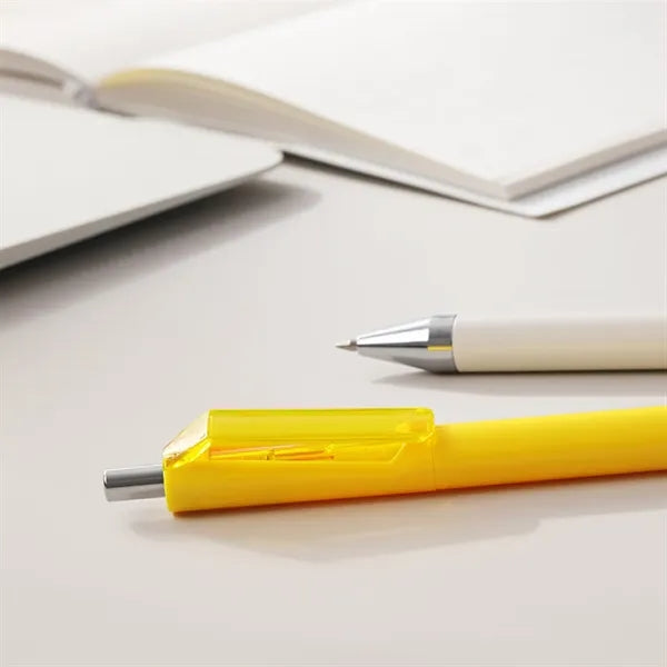 Wide-Clip Retractable Click Gel Pen