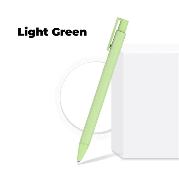 Weighted Matte Soft-Touch Click Gel Pen