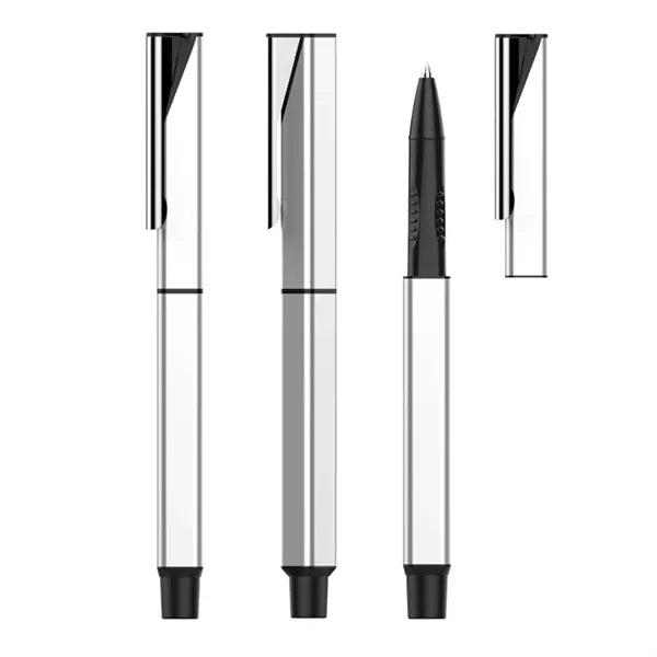 Sleek Square Aluminum Business Gel Pen