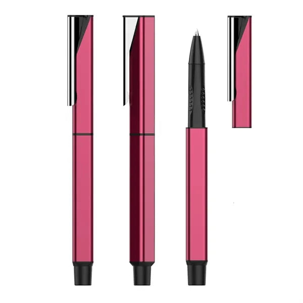 Sleek Square Aluminum Business Gel Pen