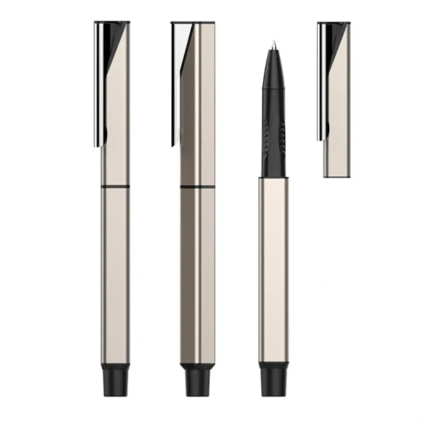 Sleek Square Aluminum Business Gel Pen