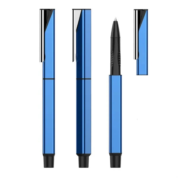 Sleek Square Aluminum Business Gel Pen