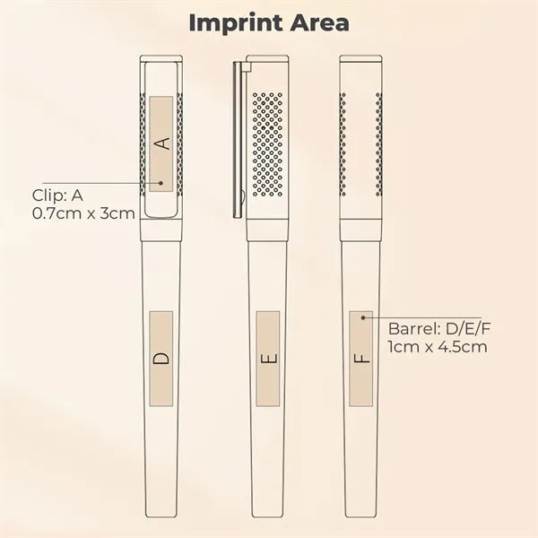 Minimalist Wide Clip Gel Pen