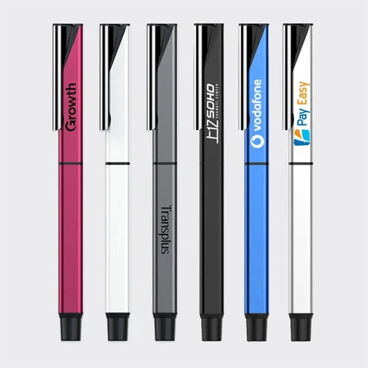 Sleek Square Aluminum Business Gel Pen