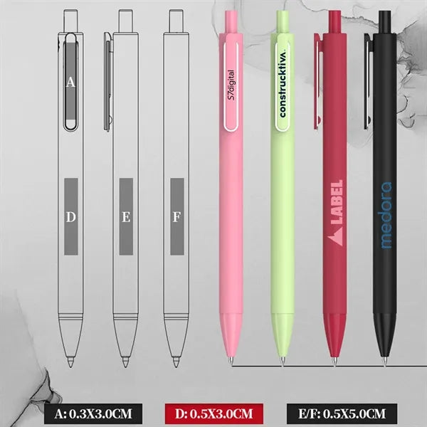 Modern Slim Click Gel Pen
