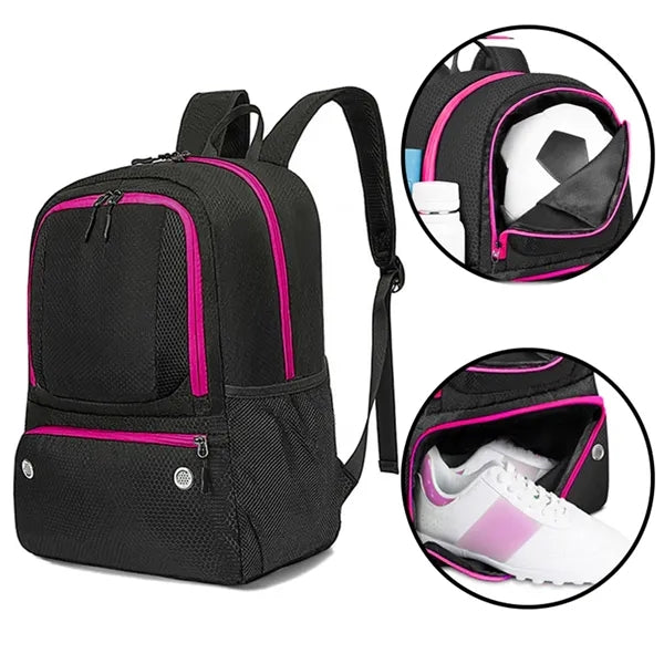 Lightweight Multi Compartment Soccer Backpack