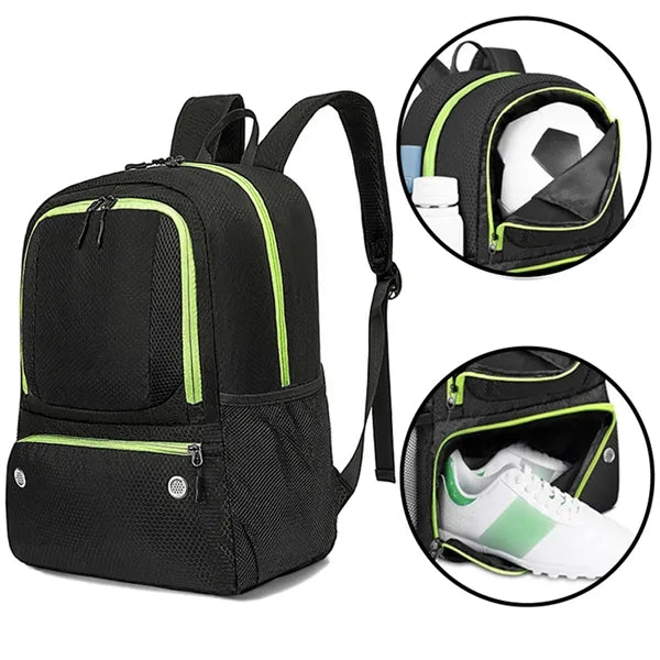 Lightweight Multi Compartment Soccer Backpack
