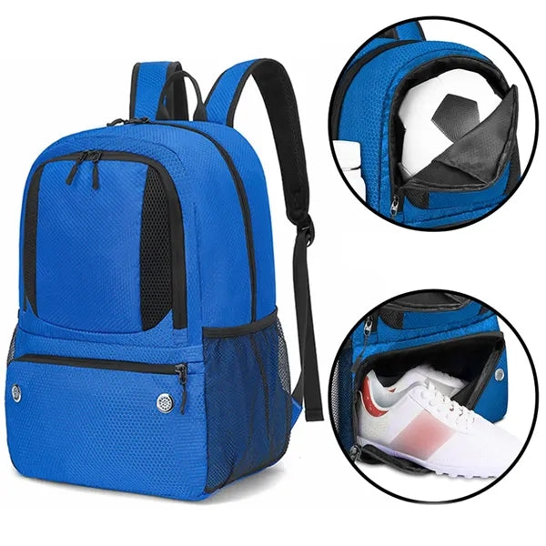 Lightweight Multi Compartment Soccer Backpack