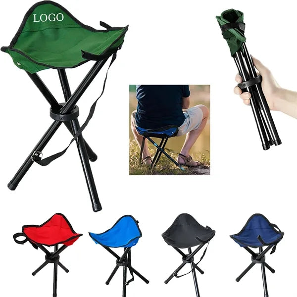 Lightweight Folding Tripod Camping Stool