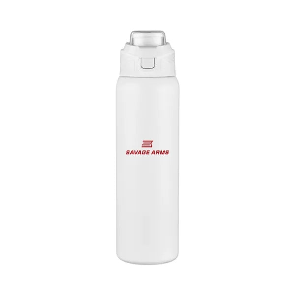 28 Oz Stainless Steel Vacuum Bottle with Easy Carry Handle L