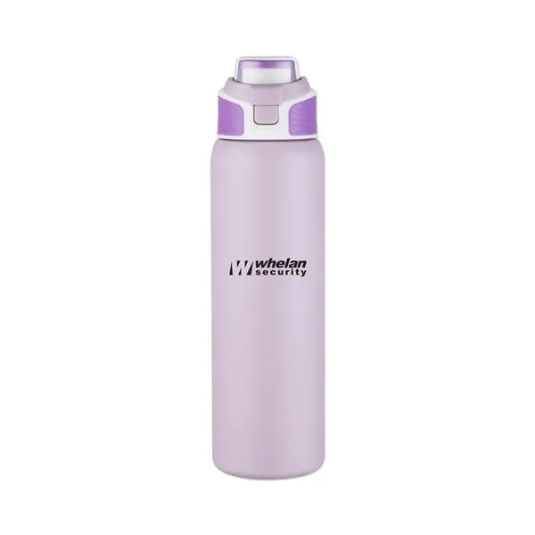 28 Oz Stainless Steel Vacuum Bottle with Easy Carry Handle L