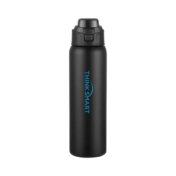 28 Oz Stainless Steel Vacuum Bottle with Easy Carry Handle L
