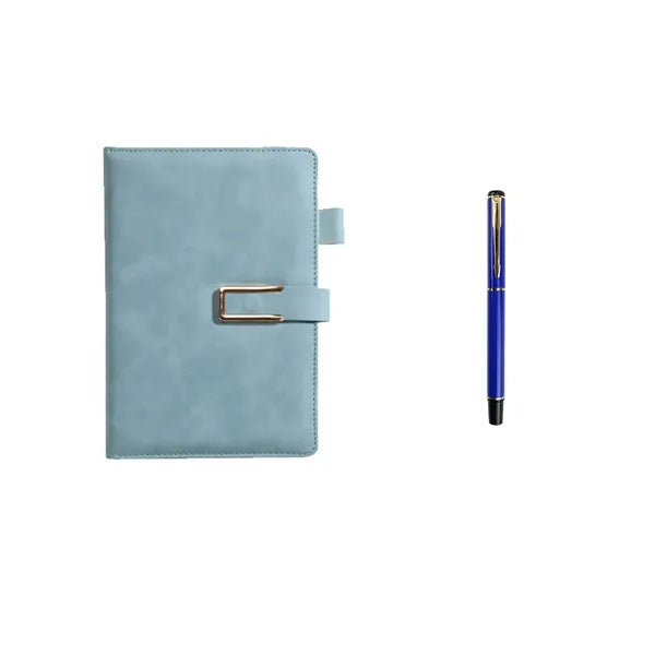 PU A5 Magnetic Closure Notepad w/Pen
