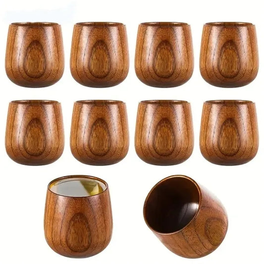 Wooden Tea Cups