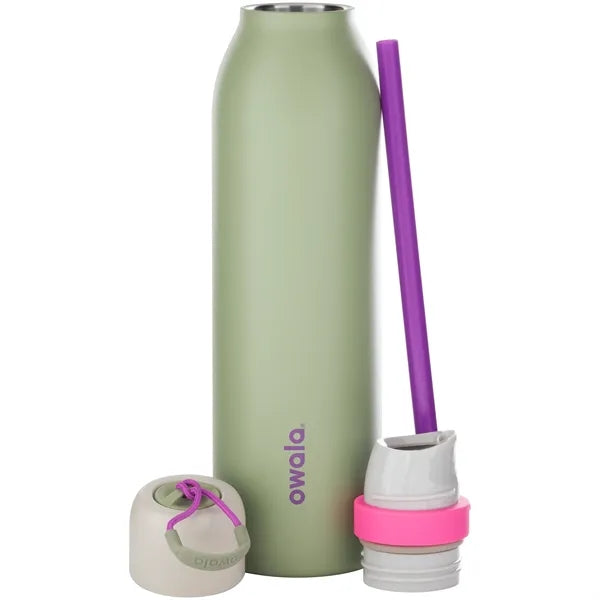 24 oz Owala Freesip Twist Steel Insulated Bottle with Handle