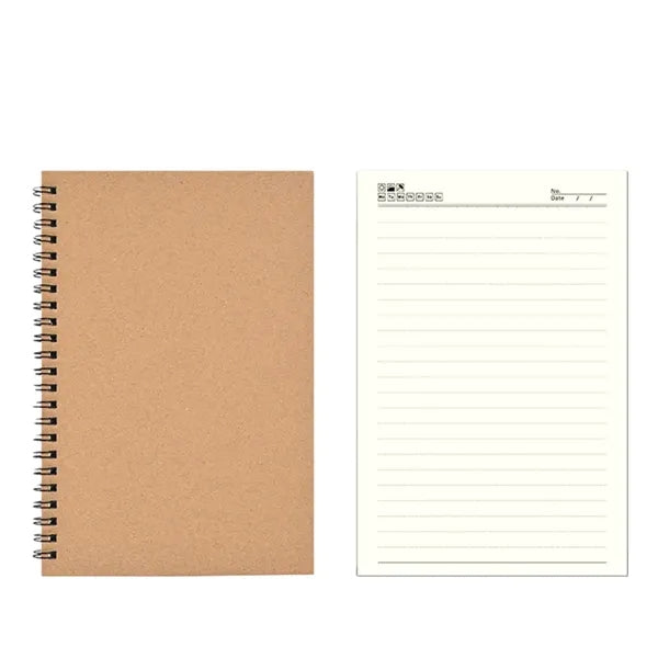 A5 Spiral Notebook Lined 50 Sheets 100 Pages Office Study