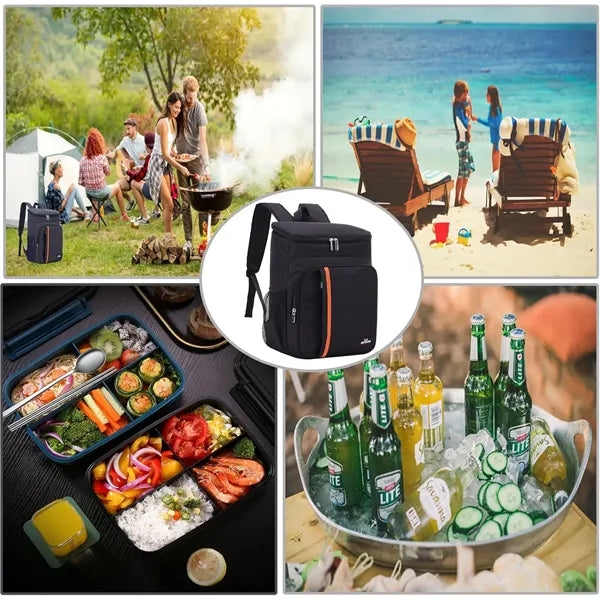 Large Oxford Insulated Portable Cooling Backpack
