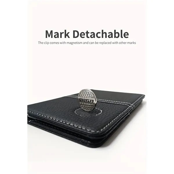Golf Scorecard Holder with Stat Tracker PU Leather Yardage B