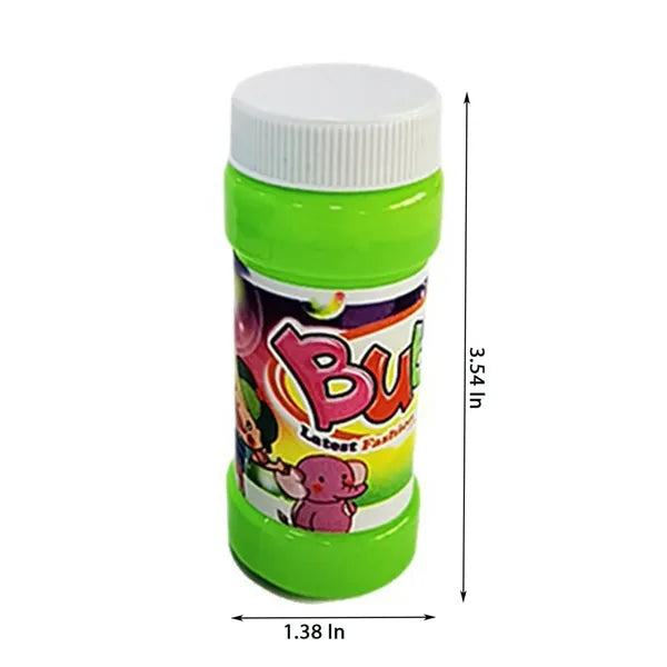 1.7oz Kids Plastic Bubble Solution Bottles DIY Storage