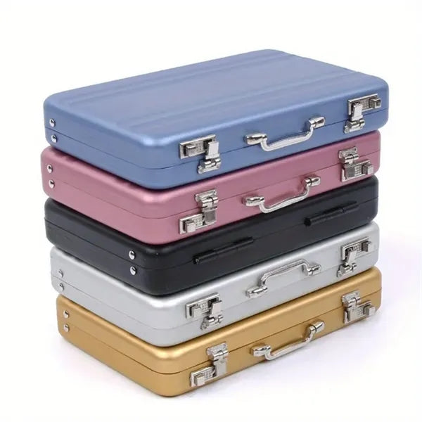 Aluminum Card Case Secure Portable Wallet For Travel
