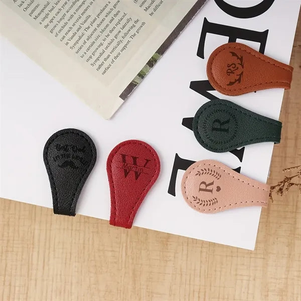 Magnetic Leather Bookmark For Reading Gifts