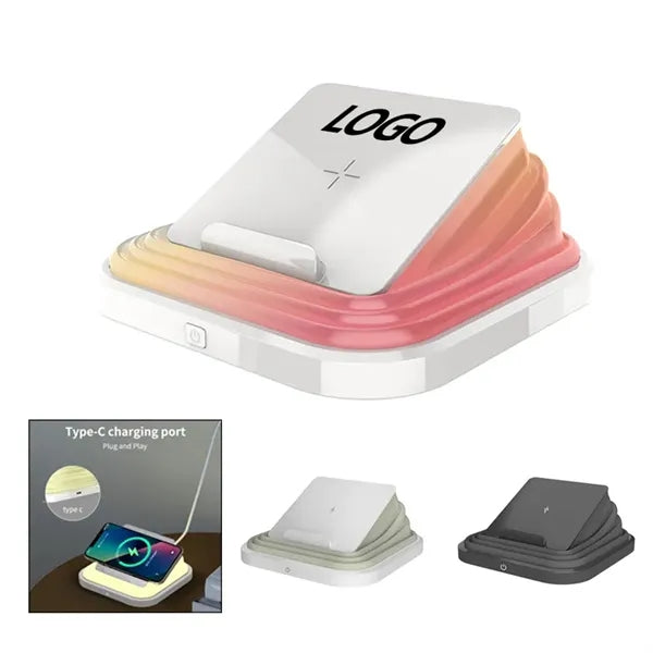 Foldable Wireless Charging Stand for Desk