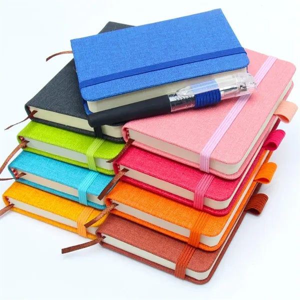 A7 MinI Notebooks W/Pen Loop