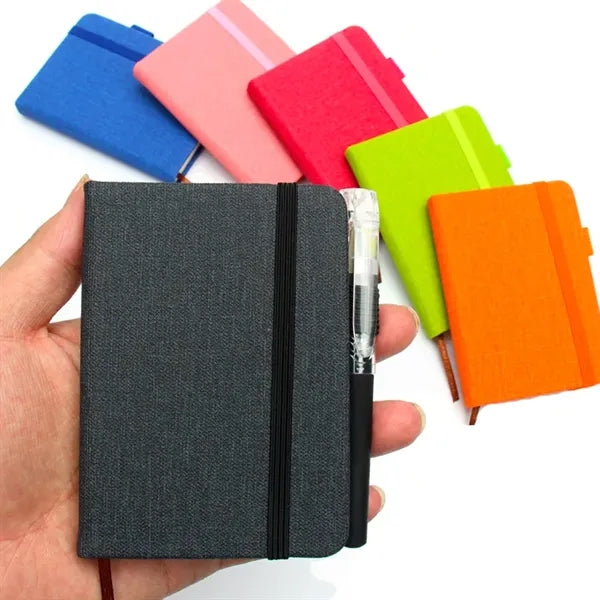 A7 MinI Notebooks W/Pen Loop