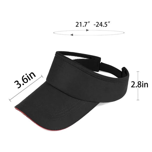 Adjustable Empty Top Sun Hat