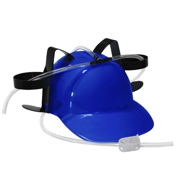 Dual Beverage Drinking Helmet For Parties Sport Fun