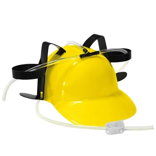 Dual Beverage Drinking Helmet For Parties Sport Fun