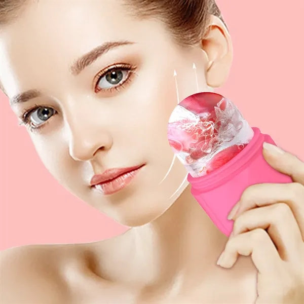 Skin Care Beauty Lifting Silicone Ice Roller for Face