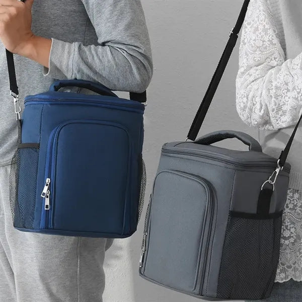 Double Deck Insulated Lunch Bag