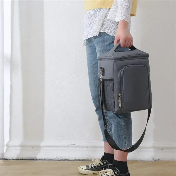 Double Deck Insulated Lunch Bag