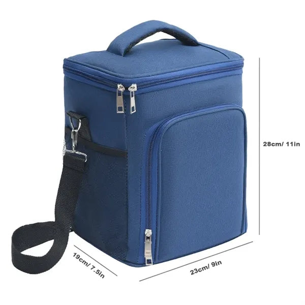 Double Deck Insulated Lunch Bag