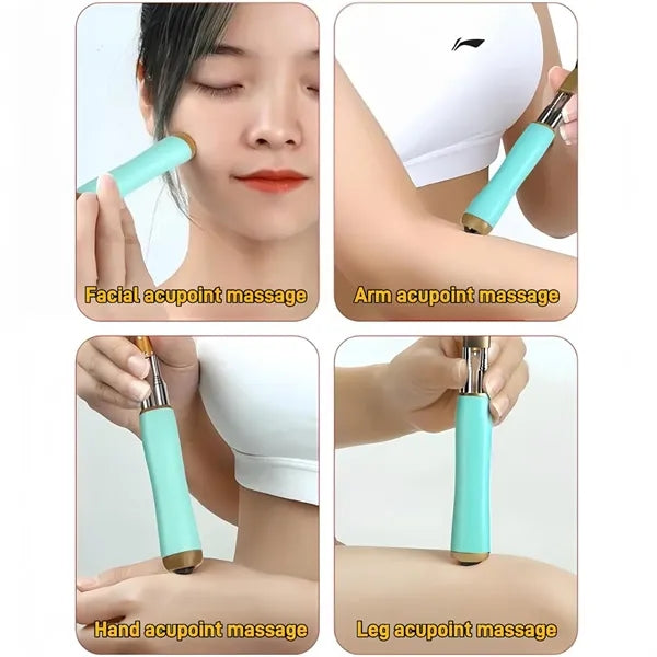 Portable Extendable Double-Pole Back Scratcher