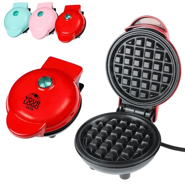 Mini Electric Non-stick Waffle Maker Machine