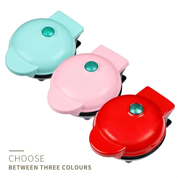 Mini Electric Non-stick Waffle Maker Machine