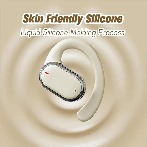 Open Ear Headphone Wireless Bluetooth 5.3 Earbud with LED