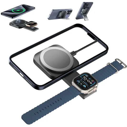 3 in 1 Magnetic Magsafe Wireless Charger Stand