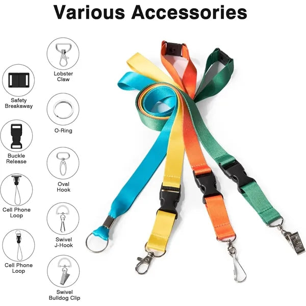 Neck Lanyard with Text/Logo/Photo/Name/Message