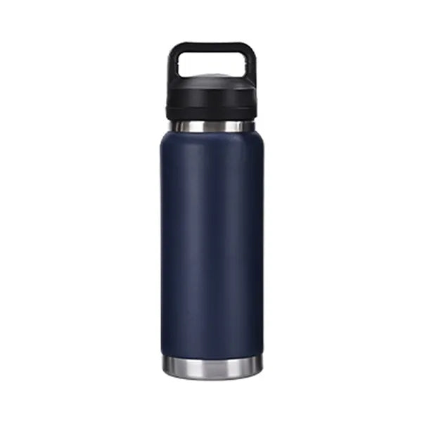 36oz Dual-Lid Vacuum Insulated Sports Water Bottle w/ Handle