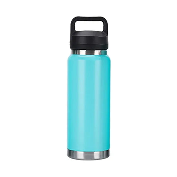 36oz Dual-Lid Vacuum Insulated Sports Water Bottle w/ Handle
