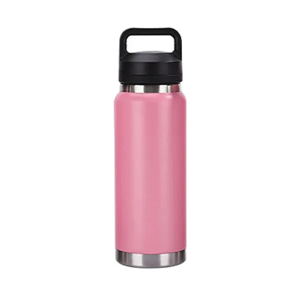 36oz Dual-Lid Vacuum Insulated Sports Water Bottle w/ Handle