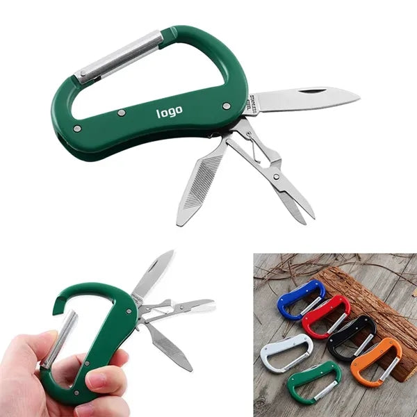 Metal Portable Multitool Carabiners