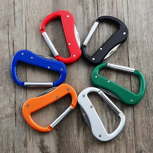 Metal Portable Multitool Carabiners
