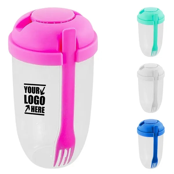 35Oz Salad Shaker Cup Container