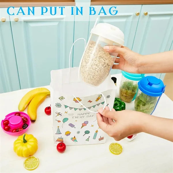 35Oz Salad Shaker Cup Container