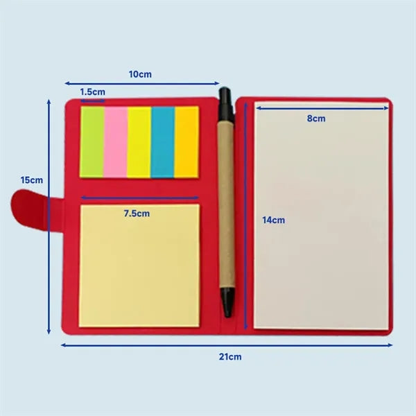 Sticky Notes Notebooks with pen